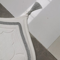 Tapis de prière musulman de bonne qualité tapis de prière noir et épais pour la cuisine salon utilisation