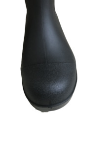 Steeltoe adulte <span class=keywords><strong>bottes</strong></span> de pluie pour Famer sûr Wading caoutchouc PVC imperméable noir coton tissu unisexe Midi classique été hommes <span class=keywords><strong>bottes</strong></span> - Product Image 2