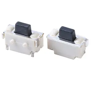 Interruptor táctil de TS-1100E, tacómetro Taktile con 2 terminales de 1,95x4,65mm, Interruptor táctil 50mA TL1014 DC 12V, Mini ángulo recto SMT