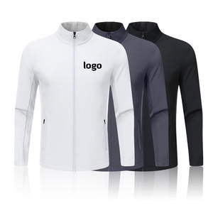 Chaqueta Cortavientos Impermeable y Transpirable con Logotipo Personalizado para Hombre, Ligera, de Softshell, para Senderismo y Running - Product Image 1