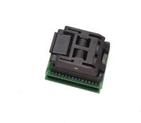 Adaptador de programador TQFP32 QFP32 a DIP32 IC, toma de prueba de Chip SA663, circuitos integrados de asiento ardiente