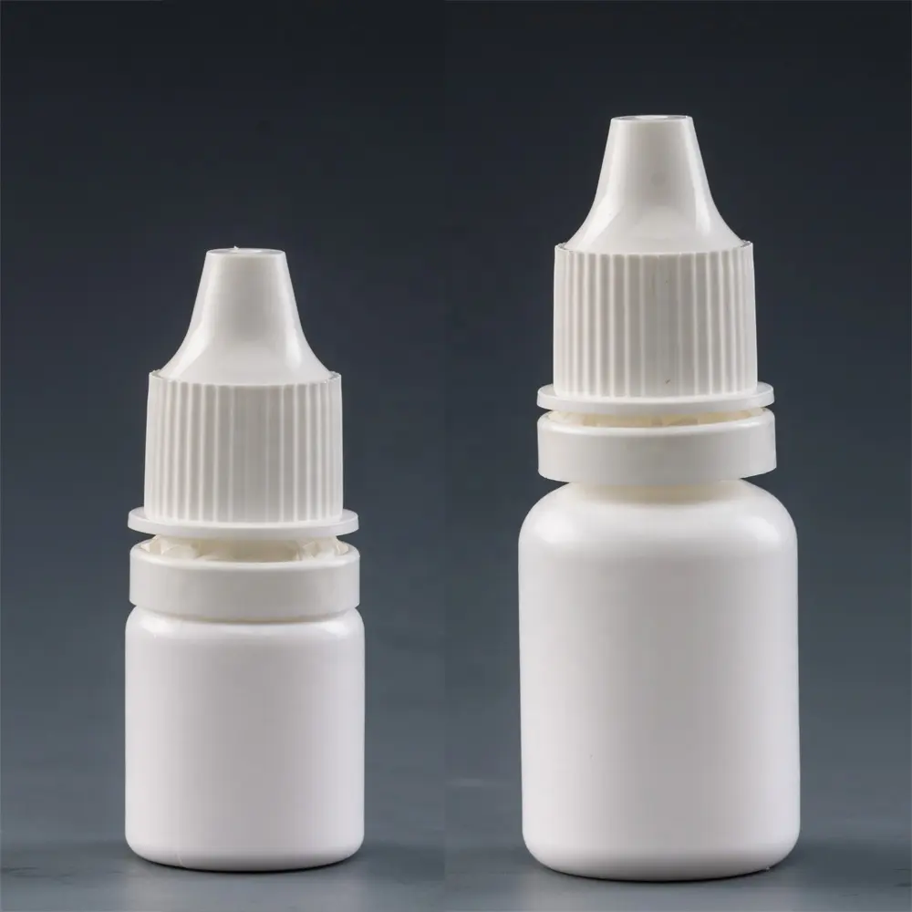 5ml 10 ml עין drop בקבוק אריזת פלסטיק 5ml 10 ml אטום פלסטיק עין טפטפת בקבוק עם טפטפת ולחבל הוכחה קיבולת