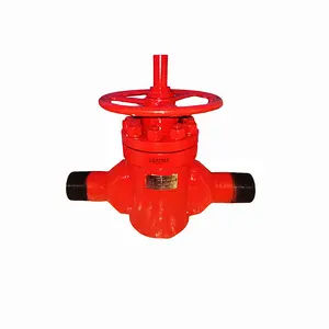 CQATMT High Pressure Clamp Flat Valve Mud Gate Valve for Natural Gas Wells