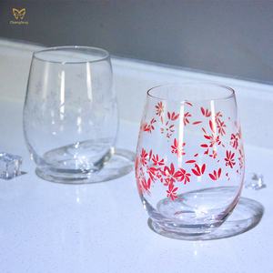 Verre à boire pour Dessert, <span class=keywords><strong>Whisky</strong></span> rond, <span class=keywords><strong>Sakura</strong></span>, œuf, vin, verres en cristal sans monture, ml - Product Image 3