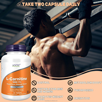 OEM/ODM Capsules de perte de poids détoxifiantes à base d'extrait 100% naturel de Propionyl L-Carnitine pour la gestion du métabolisme, 60 gélules, vente chaude, véganes