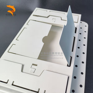 Grilles <span class=keywords><strong>d</strong></span>'<span class=keywords><strong>aération</strong></span> intérieures en aluminium <span class=keywords><strong>de</strong></span> style moderne personnalisées, à double ouverture simple, à levier électrique, pour - Product Image 6