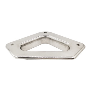 Isure - Guía de Cuerda Triangular Grande de Acero Inoxidable 316 para Barcos, Yates y Embarcaciones Marinas - Product Image 1