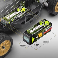 Coche RC de Alta Velocidad 1/10 Rlaarlo XTS-S 4WD Sin Escobillas 80km/h, Juguete de Control Remoto, Coche de Carreras Profesional para Adultos