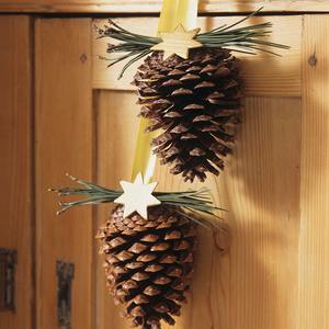 Wood DIY Dried Flower Materials Home <strong>Christmas</strong> Decor 15cm American Pine Cones Window <strong>Decoration</strong> Ornaments - Product Image 4