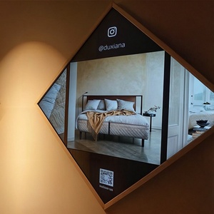 Pantalla LCD cuadrada de 22 pulgadas, monitor <span class=keywords><strong>Android</strong></span> 1:1 montado en la pared, señalización Digital, pantalla cuadrada artística para papel tapiz Digital, arte clínico - Product Image 1