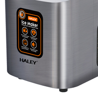 Machine à glaçons portable HALEY en stock pour la vente en gros – Générateur de glaçons à refroidissement rapide pour bureaux et détaillants (usage domestique et professionnel)