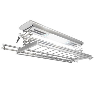 Airer plegable con calefacción extensible eléctrica inteligente, iluminación LED, desinfección, Material de aluminio, ropa multifuncional, caballo plegable - Product Image 1