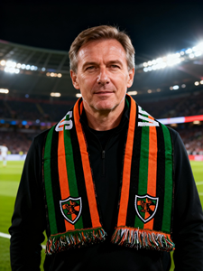 ผ้าพันคอเชียร์ฟุตบอลแบบกำหนดเอง สองด้าน หนา สองชั้น พร้อมโลโก้ สำหรับเชียร์ทีมชาติ - Product Image 3