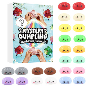 <span class=keywords><strong>Calendario</strong></span> <span class=keywords><strong>de</strong></span> <span class=keywords><strong>Adviento</strong></span> 24 en 1: Caja Sorpresa <span class=keywords><strong>de</strong></span> Dumplings Misteriosos, Juguete Blandito <span class=keywords><strong>de</strong></span> Comida Simulada, Juguete Antiestrés Fidget, Regalo Unisex para Todas las Edades, Temática <span class=keywords><strong>de</strong></span> Películas - Product Image 6