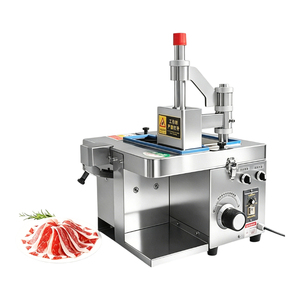 Rebanadora de Carne de Acero Inoxidable de Grado Alimenticio, Cortadora de Carne Fresca Eléctrica Comercial para Cocina y <span class=keywords><strong>Restaurante</strong></span> - Product Image 4
