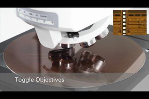 Microscopes trinoculaires/binoculaires DM8000 M DM12000 M avec affichage LED automatique pour une analyse d'échantillons plus approfondie, qualité améliorée - Product Image 5