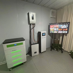 Kit complet hors réseau OEM haute efficacité 5 kW 10 kW 20 kW, système de panneaux solaires photovoltaïques, station d'énergie domestique avec stockage d'énergie - Product Image 1