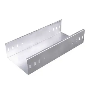 High Quality Custom Wholesale Ladder Perforated Trough Cable Tray Series Cable Trunking For Network