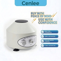 Cenlee 800D Benchtop Centrifuge 6x10ml 4000rpm 1790xg ABS/Logam Motor DC Magnet Permanen Analisis Minyak Bumi Laboratorium Biomedis