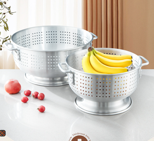 DFC01 Escurridor de Cocina Multiusos de Aluminio, Cesta Escurridora para Frutas y Verduras, Categoría de Producto: Botas de Senderismo - Product Image 3