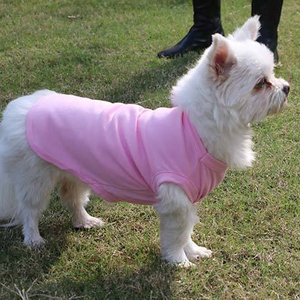 High Quality Modern Spring Summer Dog T-shirt Vest Polyester Cotton Print XS/S/M/L Sizes for Dogs Cheap Wholesale - Product Image 2