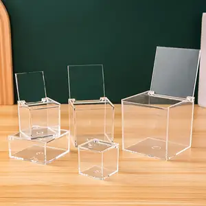 Custom Size Transparent Plastic Acrylic Box For Children Collection Of Toy Funko Figures