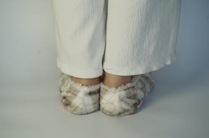 Chaussons d'intérieur OEM ultra doux en polaire, antidérapants, légers, pour l'hiver et l'automne, à bout ouvert, confortables, style <span class=keywords><strong>ballerine</strong></span> - Product Image 5