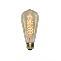 Ampoule Led rétro 40W ampoule variable lampe e27 220V ampoule Vintage en tungstène st64 pour Bar Restaurant décoration