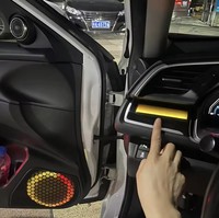 Lumière ambiante Cardoo pour Honda Civic 10ème génération 2017 - 2020, éclairage LED dynamique pour l'intérieur de la voiture, accessoires de mise à niveau