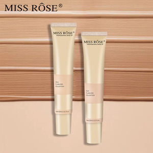 Crema per il trucco isolante trasparente leggera primer crema per il trucco idratante correttore BB cream <span class=keywords><strong>MISS</strong></span> ROSE liquid Foundation - Product Image 2