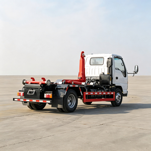 รถบรรทุก ISUZU แบบ Skip Loader Hook Lift สำหรับเก็บขยะ  ความจุยก 3-10 ตัน  มีแบบพวงมาลัยขวา  รองรับมาตรฐานยูโร 5  รถดีเซลสำหรับเก็บขยะ - Product Image 6