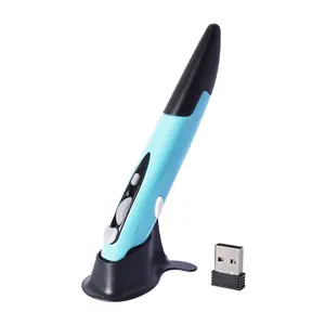 OEM Mini-Wireless-Optikstift Maus 2.4G 1600 DPI 4-Taste-Stift USB-Ergonomische Maus