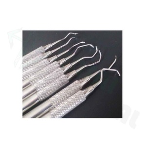 Juego de 4 Curetas Dentales Profesionales de Plástico de Alta Calidad, Curetas Periodontales para Hueso, Instrumento de Limpieza Dental - Product Image 4