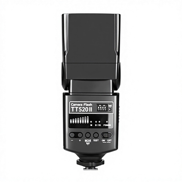 [Admission Gift] Shenniu TT520 II Second/Third Gen Rotatable External Camera Top Flash Free Flash Trigger Universal for