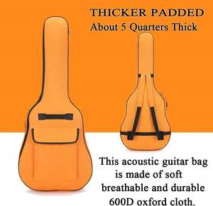 Muestra Gratuita de Funda Portátil Multicolor para Ukelele, Bolsa de Transporte para Instrumentos Musicales con Correa para el Hombro y Soporte Trasero - Product Image 5