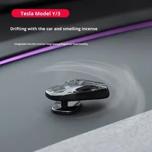 Modern Tesla Model Y/3 Solid Plastic Aromatherapy <strong>Diffuser</strong> Natural Evaporation Long Lasting Scent No Electricity Required <strong>Car</strong> - Product Image 2