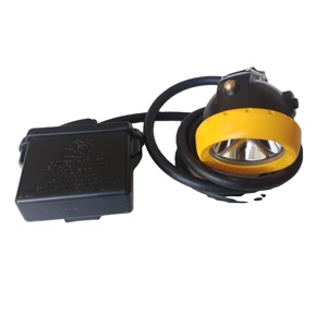 <span class=keywords><strong>Casco</strong></span> DE SEGURIDAD Lámpara Minería subterránea Luz LED Recargable con cable Miners Cap Lámpara - Product Image 2