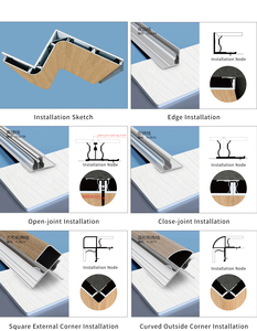 Panel de Pared para Túnel de Aleación de Aluminio con Clasificación de Resistencia al Fuego Kalubond B1, Aislamiento Acústico, Alta Resistencia al Desprendimiento, Personalizado para Hoteles al Aire Libre - Product Image 4