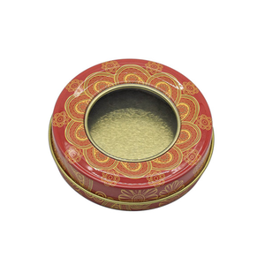 Kho Lớn Nghệ Tây Sắt Hộp Tinplate Bao Bì Đồ Ăn Nhẹ Cookie 3G 5G 10G Liền Mạch Nghệ Tây <span class=keywords><strong>Tin</strong></span> Vít Cap Thực Phẩm Lưu Trữ-Cho Dubai - Product Image 3