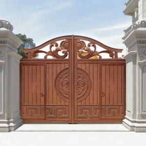 Togen moulage d'aluminium moderne <span class=keywords><strong>en</strong></span> <span class=keywords><strong>fer</strong></span> <span class=keywords><strong>forgé</strong></span> maison <span class=keywords><strong>en</strong></span> métal porte de sécurité avant porte principale conception porte <span class=keywords><strong>en</strong></span> aluminium - Product Image 4