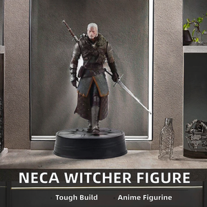 Statue en PVC de 24 cm, modèle Ganyuan NECA, The <span class=keywords><strong>Witcher</strong></span>, boîte couleur, figurine de jouet de dessin animé, <span class=keywords><strong>Geralt</strong></span> de Rivia, film d'animation, modèle de collection 3D, décoration - Product Image 2