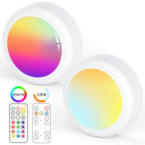 Éclairage d'armoire à détecteur de mouvement à LED Étagères à LED pour <span class=keywords><strong>cuisine</strong></span> avec télécommande à changement de couleur - Product Image 4