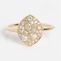 Anillo Minimalista de Plata con Diseño de Gota de Agua Xinyun, con Circonita Transparente en Forma de Pera, Joyería de Plata de Ley 925 al por Mayor