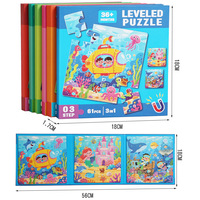 Puzzle personnalisé pour les tout-petits de 2 à 4 ans, jeu pour enfants de 3 à 5 ans pour apprendre les animaux de la ferme, jouet éducatif préscolaire, échantillon gratuit