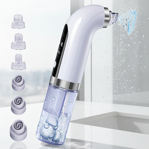 Extracteur d'acné avec 6 têtes d'aspiration pour un nettoyage facial en profondeur, appareil d'élimination des points noirs pour usage domestique - Product Image 1