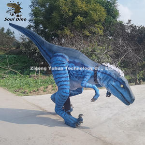 Zigong mecánico realista Animatronic dinosaurio traje infrarrojo Sensor dinosaurio robótico dinosaurio disfraz - Product Image 2