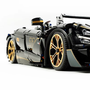 Guli 10625 McLaren 720 Supercar Building <b>Blocks</b> Model Electric Cars Plastic 800+ Battery Powered Boys Age 8-13 Static Dynamic - Product Image 3