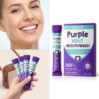 Enjuague Bucal Purple Mint OEM, Antifúngico, Blanqueador Dental, Tamaño Viaje, Elimina Manchas