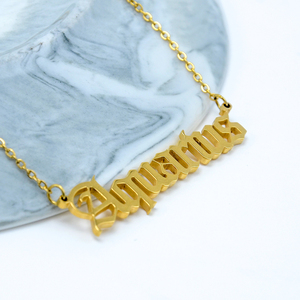 2025 nuevo collar de acero inoxidable Constell de moda de Venta caliente para regalo de cumpleaños listo para enviar - Product Image 2