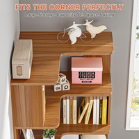 Gabinete de almacenamiento personalizado, estantes de pared, estantería de libros de biblioteca, estanterías para el hogar